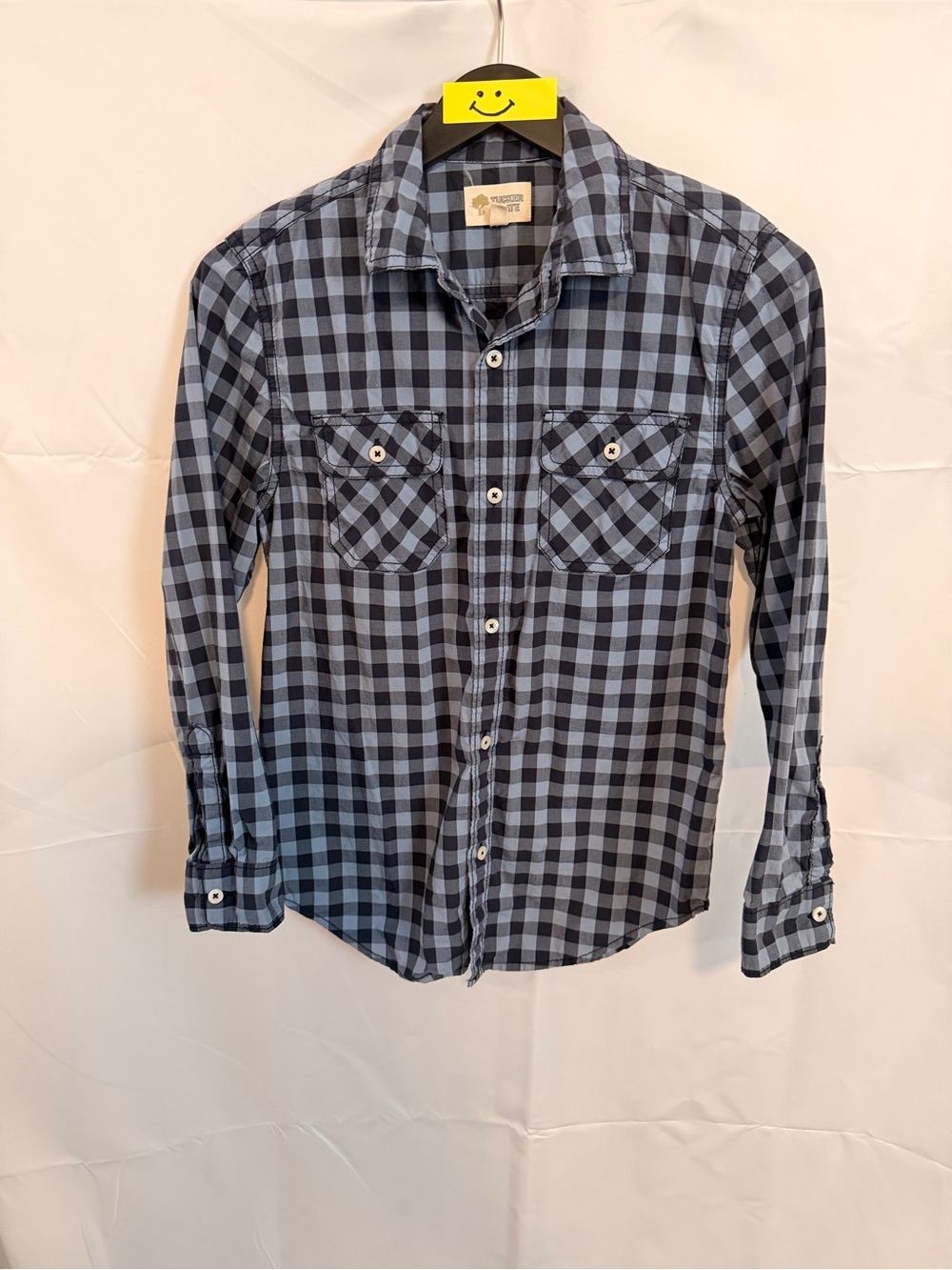 Youth Boys Tucker + Tate Long Sleeve Button Down Shirt